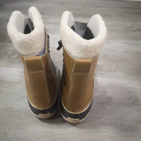 Sorel Waterproof Ladies Removable Insole with Faux Fur Trimmed Size 7 Boots - Picture 9 of 9